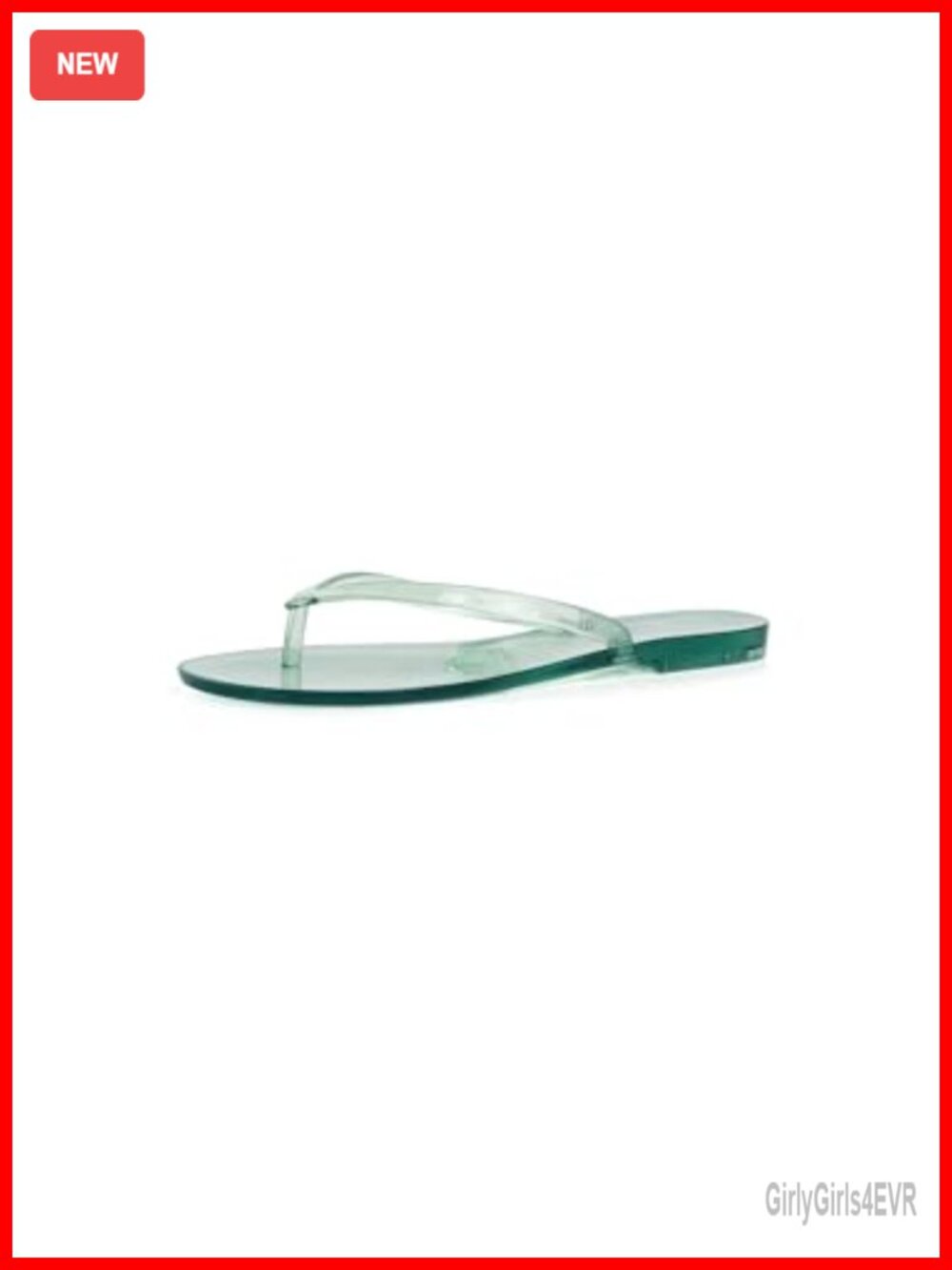 Madewell Melissa Jelly Flip Flops Womens Sandals PVC Thong Slip On Flat